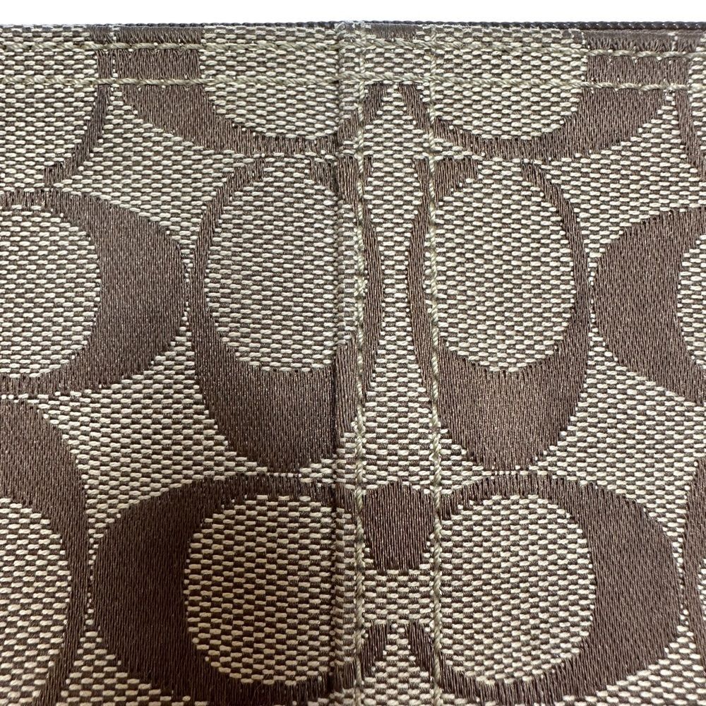 Coach Wristlet Brown Logo - Picture 7 of 11